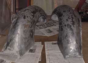 front fenders with paint removed
